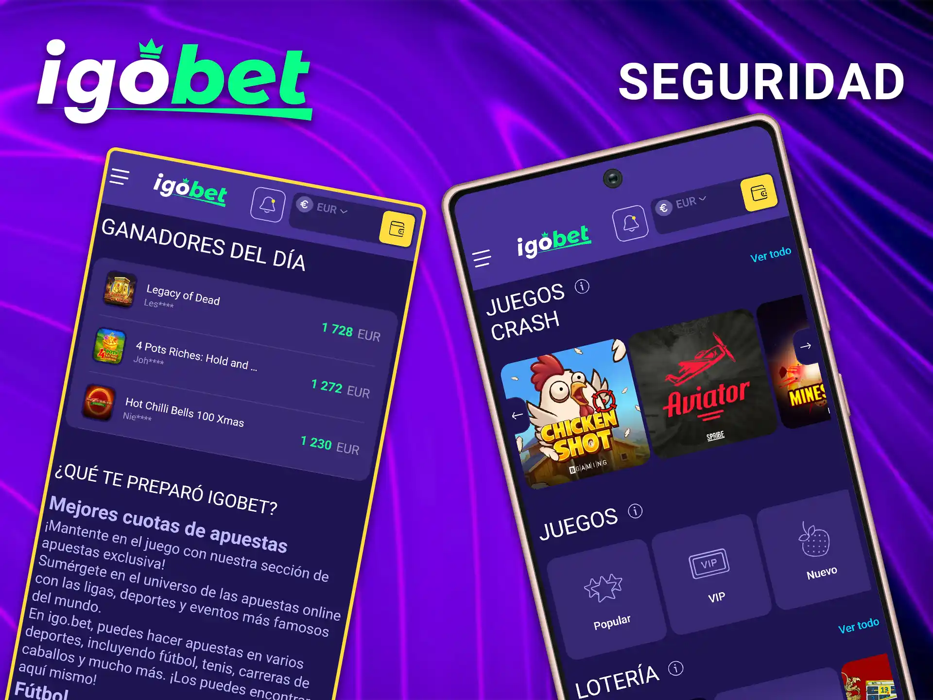 Descubre qué tan segura es la aplicación IgoBet.