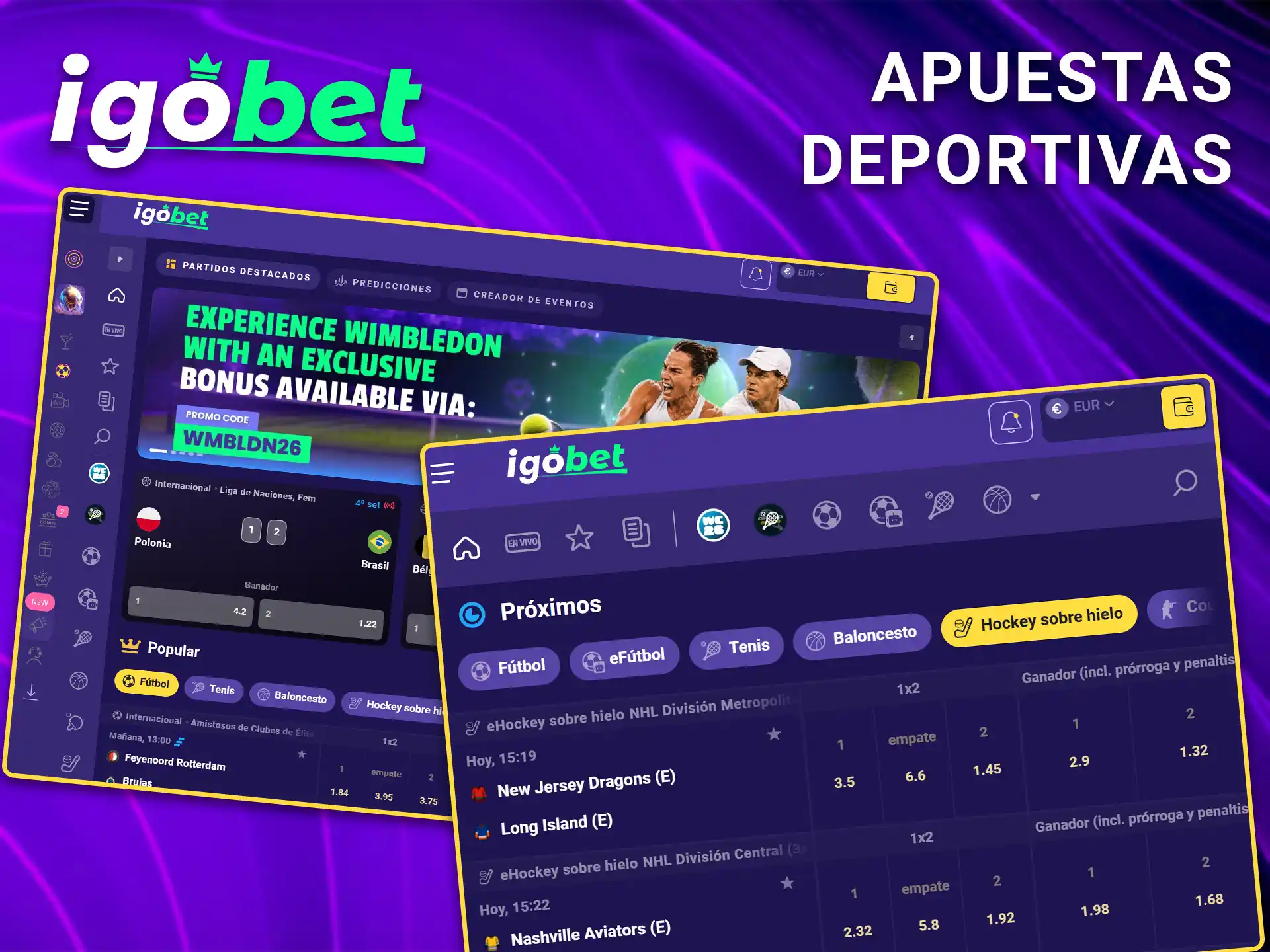 Explore los diferentes mercados y tipos de apuestas deportivas en IgoBet.